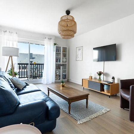 滨海图维列Le Cosy Avec Piscine, Balcon Et Parking公寓 外观 照片