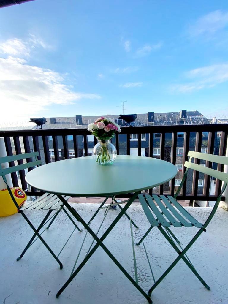 滨海图维列Le Cosy Avec Piscine, Balcon Et Parking公寓 外观 照片